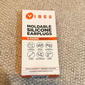 Vibes Silicone Earplugs - 5 Pairs